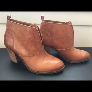 Lucky Brand Leather Booties (Size 10)